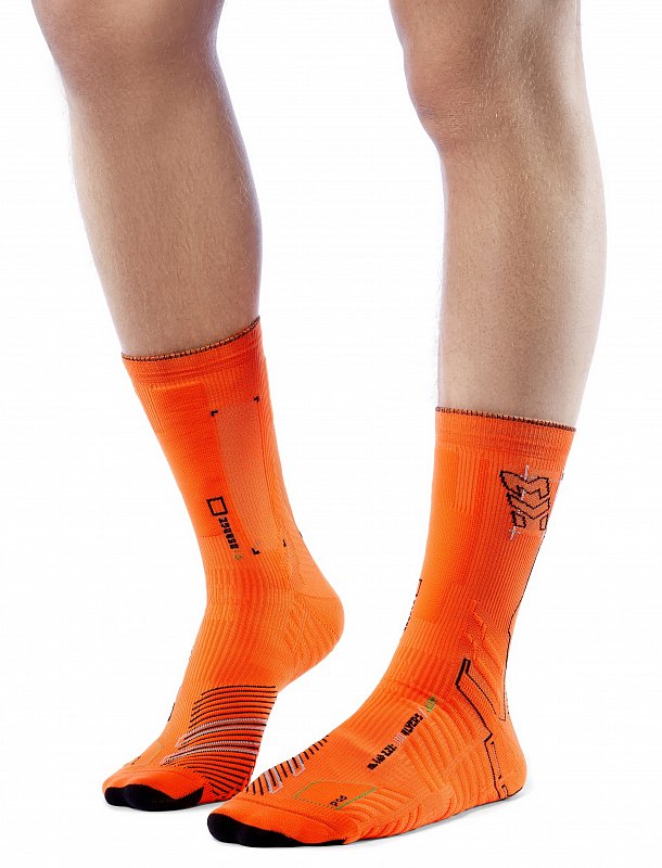 Компрессионные спортивные носки Moretan для бега SQUAD