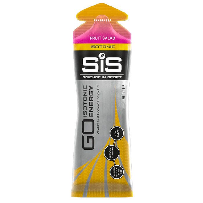 SiS Go Isotonic Energy Gels, гель изотонический углеводный, вкус фруктовый салат, 60 мл