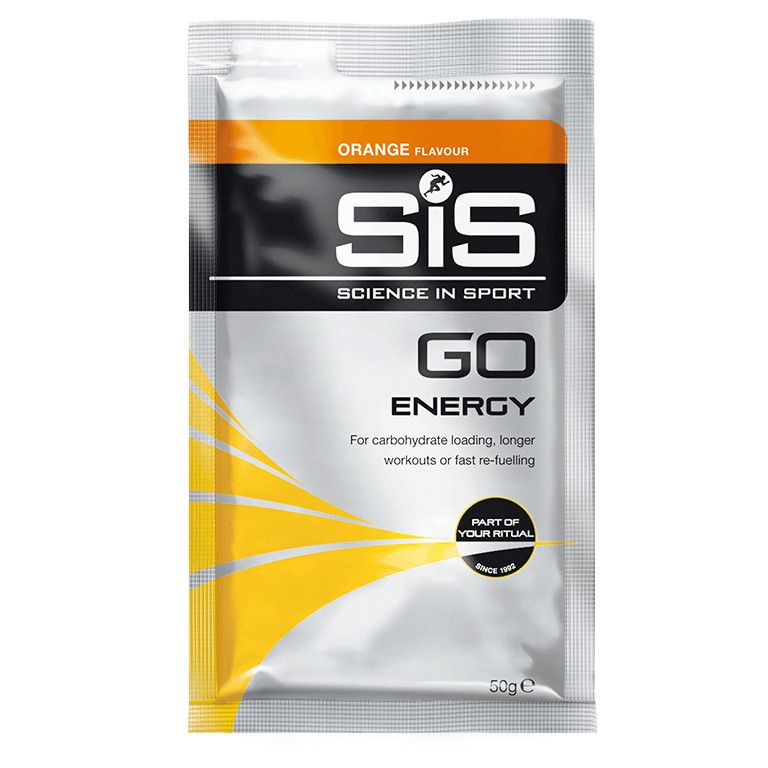 SIS GO Energy Powder, напиток энергетический в порошке, вкус апельсин, 50 гр
