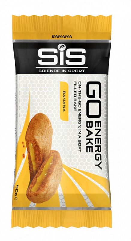 SIS GO Energy Bake печенье энергетическое, вкус банан, 50 гр