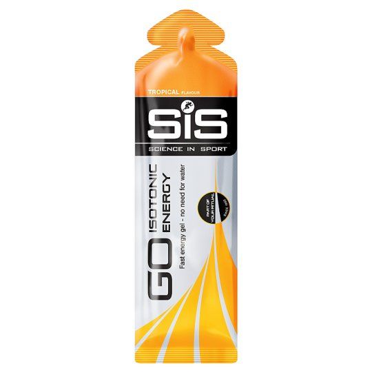 SiS Go Isotonic Energy Gels, гель изотонический углеводный, вкус тропические фрукты, 60 мл