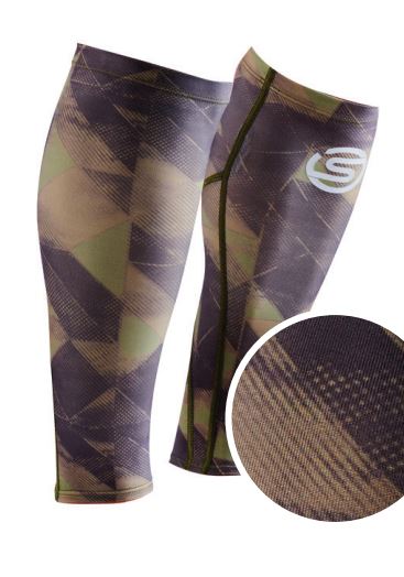ST0073095 Унисекс компрессионные гетры SKINS серия 3 (Khaki Geo Зелёный M)