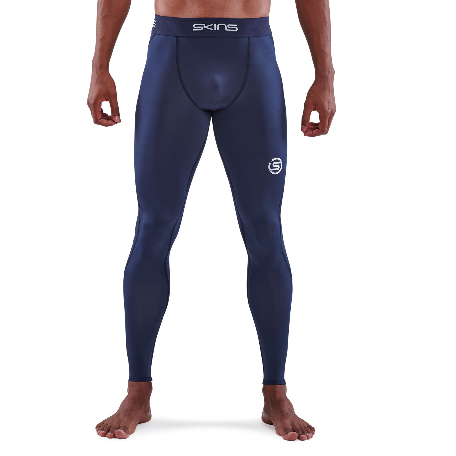 SO0010001 Мужское компрессионное трико SKINS серия 1 (NAVY BLUE Синий S)
