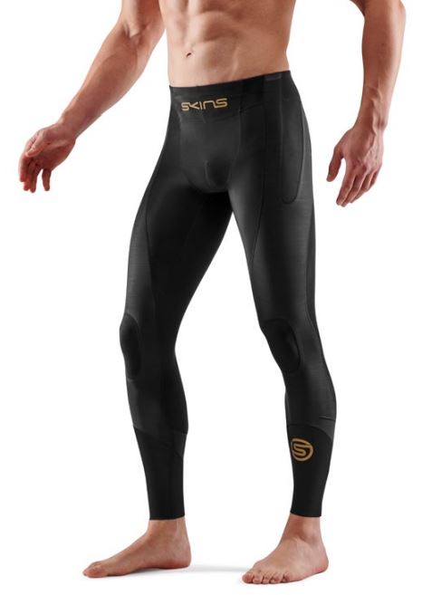 SF0052001 Мужское компрессионное трико SKINS серия 5 smp (Black/Black Чёрный M)