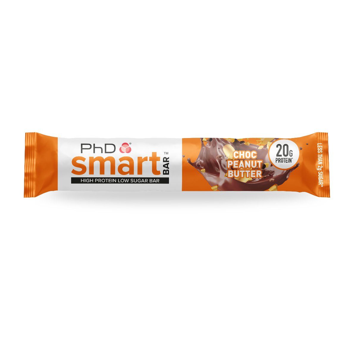 PhD Smart Bar, протеиновый батончик, вкус Шоколад/Арахисовое масло, 64 гр.