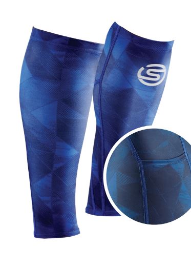 ST0073095 Унисекс компрессионные гетры SKINS серия 3 (Marine Blue Geo Синий M)