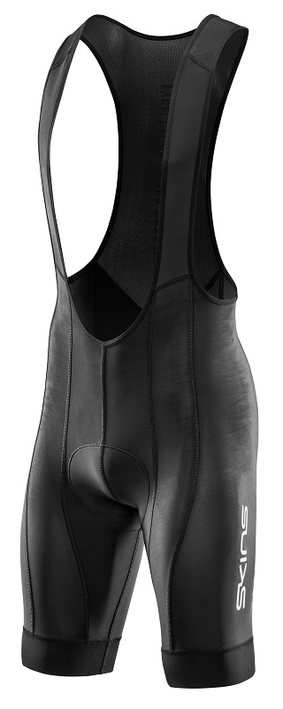 SC00380820074 Мужские велошорты SKINS с лямками (Black Чёрный XL)