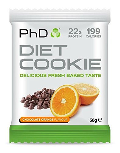 SIS PhD Diet Cookie, диетическое печенье, вкус шоколад/апельсин, 50 гр