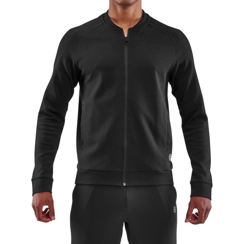 ST01301019001 Мужская толстовка утеплённая SKINS серия 3 (BLACK Чёрный L)
