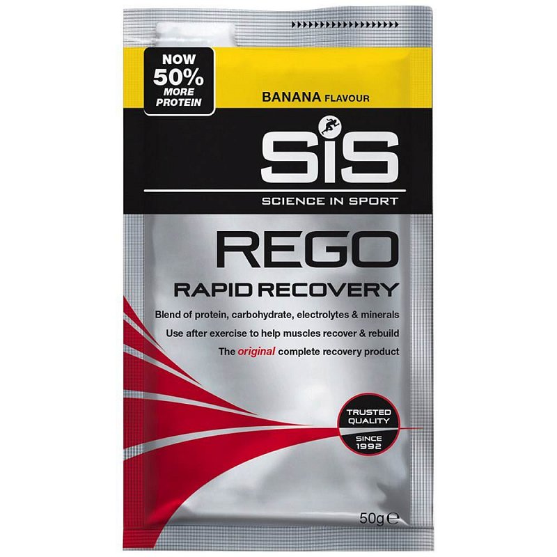 SIS REGO Rapid Recovery, напиток для восстановления, вкус банан, 50 гр