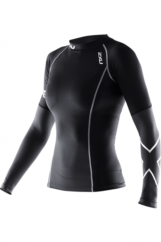 Женская компрессионная футболка с длинными рукавами 2XU серия Элит