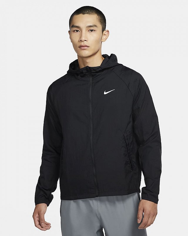 Мужская куртка для бега с капюшоном Nike Essential