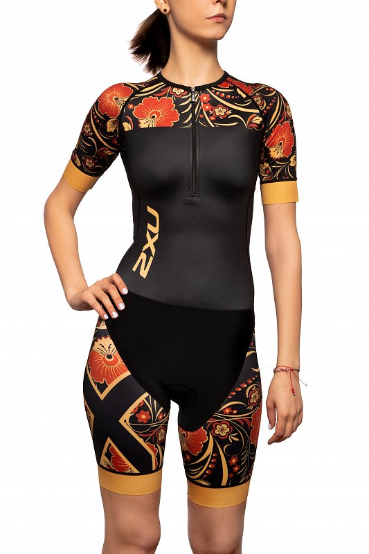Женский стартовый костюм 2XU для триатлона с удлиненными рукавами 2XU серия AERO