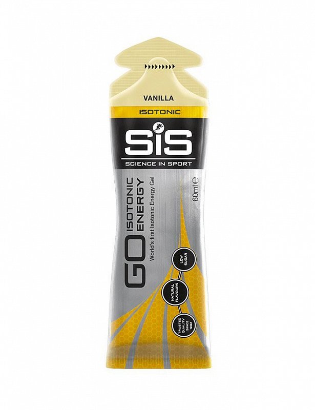 SiS Go Isotonic Energy Gels, гель изотонический углеводный, вкус ваниль, 60 мл
