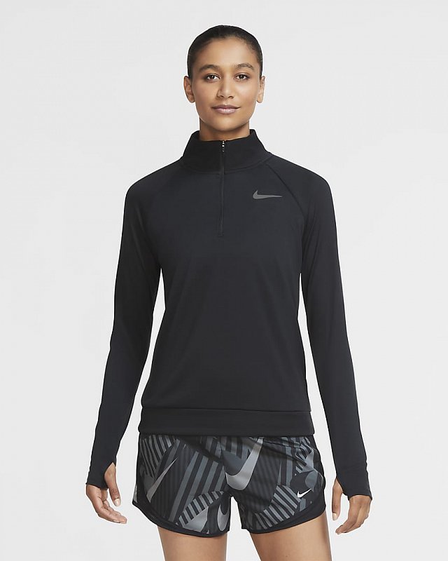 Женский свишот на молнии 1/2 для бега Nike Pacer